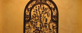 Wrought Iron Metallic Finishing